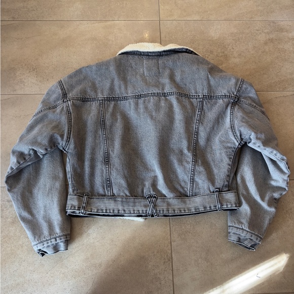 Jean sherpa jacket - Picture 6 of 7